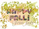 happy fall from judy