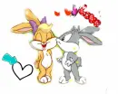 Bugs and Lola Bunny {love}