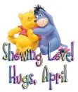 pooh eeyore april