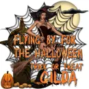 Flying by for the halloween