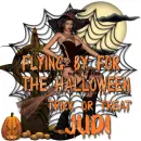 Flying by for the halloween