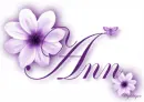 Purple Flower - Ann