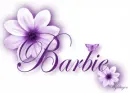 Purple Flower - Barbie