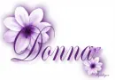 Purple Flowers - Donna