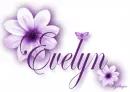 Purple Flower - Evelyn