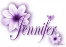 Purple Flower - Jennifer