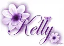 Purple Flower - Kelly
