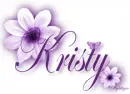 Purple Flower - Kristy