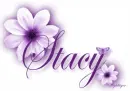 Purple Flower - Stacy