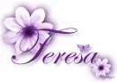 Purple Flower - Teresa