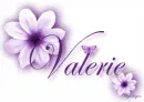 Purple Flower - Valerie
