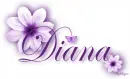 Purple Flower - Diana