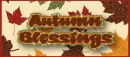 Autumn Blessings