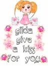 give a kiss for you,,Gilda