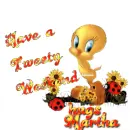 Have a tweety weekend...Martha