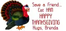 Save a friend eat ham
