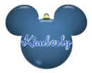 mickey christmas bulb with kimberly