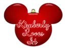 mickey christmas bulb with kimberly