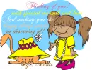 girl-cat-mavis-thinking of you