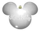 mickey christmas bulb with kimberly