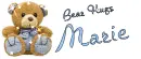 Bear hugs Marie
