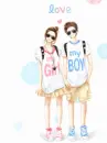 BOY AND GIRL
