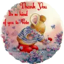 Votes Thank You