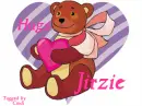 Bear with Red Heart - Hugs - Jirzie