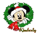 MICKEY WREATH WITH KIMBERLY