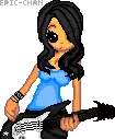 Doll with guitar