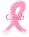 Pink Ribbon For The Cure - Cindi