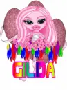 Gilda and the Brats girl
