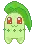 chikorita in love