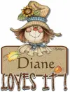 Scarecrow Loves It - Diane