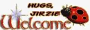 Ladybug Welcome - Hugs - Jirzie
