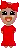Baby Girl in Red