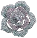 broche de rosa
