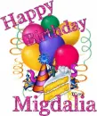 Happy Birthday Migdalia
