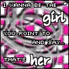 i wanna be the girl