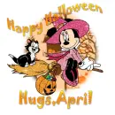 Happy Halloween,Hugs April