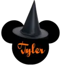 MICKEY WITCH HEAD WITH TYLER