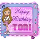 Happy Birthday,Toni