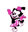 Animaniacs-Dot change color's