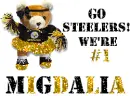 Steelers Cheer Bear~Migdalia