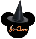 MICKEY WITCH HEAD WITH JO ANN