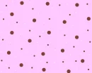 Pinky wiht brown and white Dots