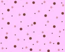 Pinky wiht brown and white Dots and roses