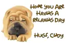Relaxing Day Hugs Cindy