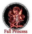 Rose w/ fall princess