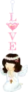 Girl praying